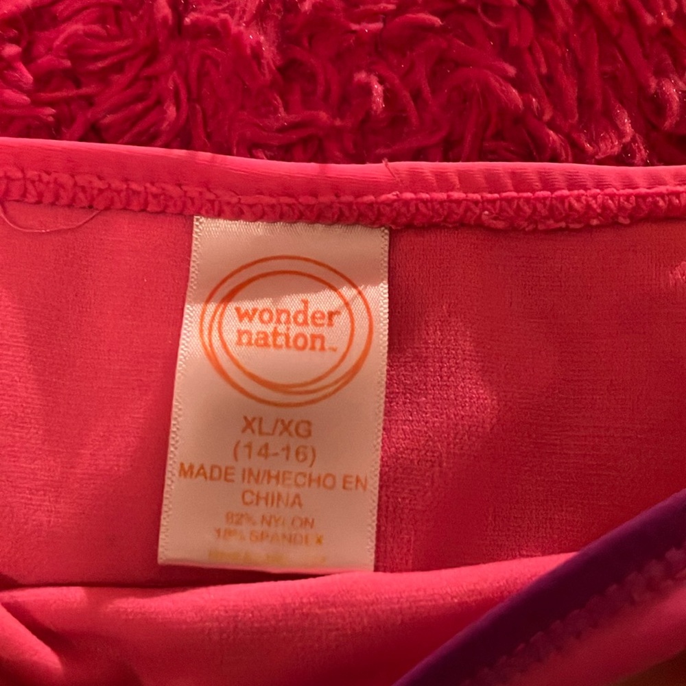 Wonder Nation Unicorn Swimsuit with 2 Extra Pieces - Picture 7 of 11